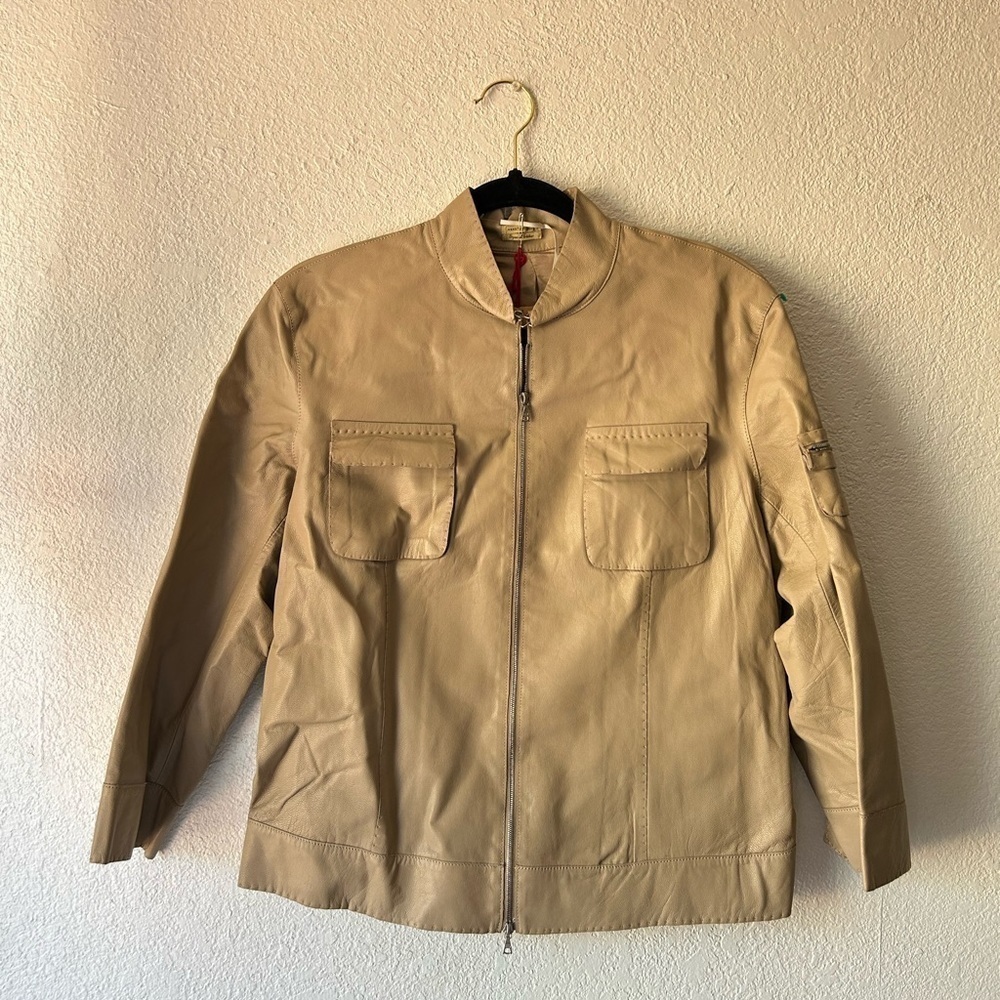 MAX Studio Leather Jacket